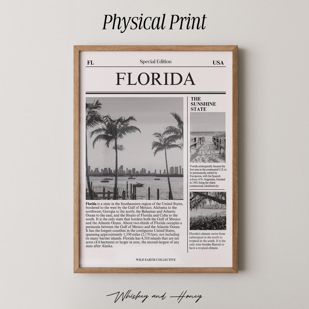 Florida Newspaper Print