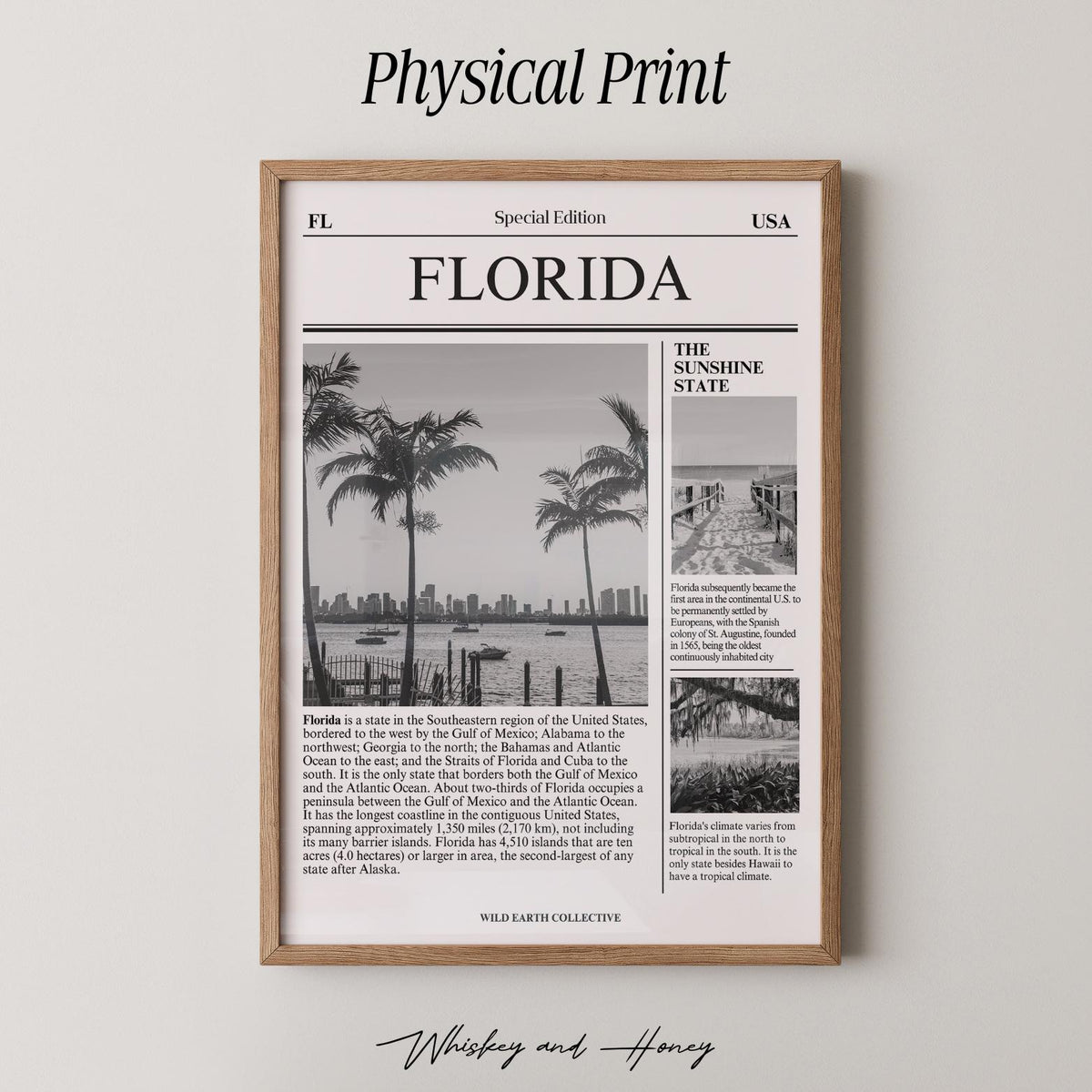 Florida Newspaper Print