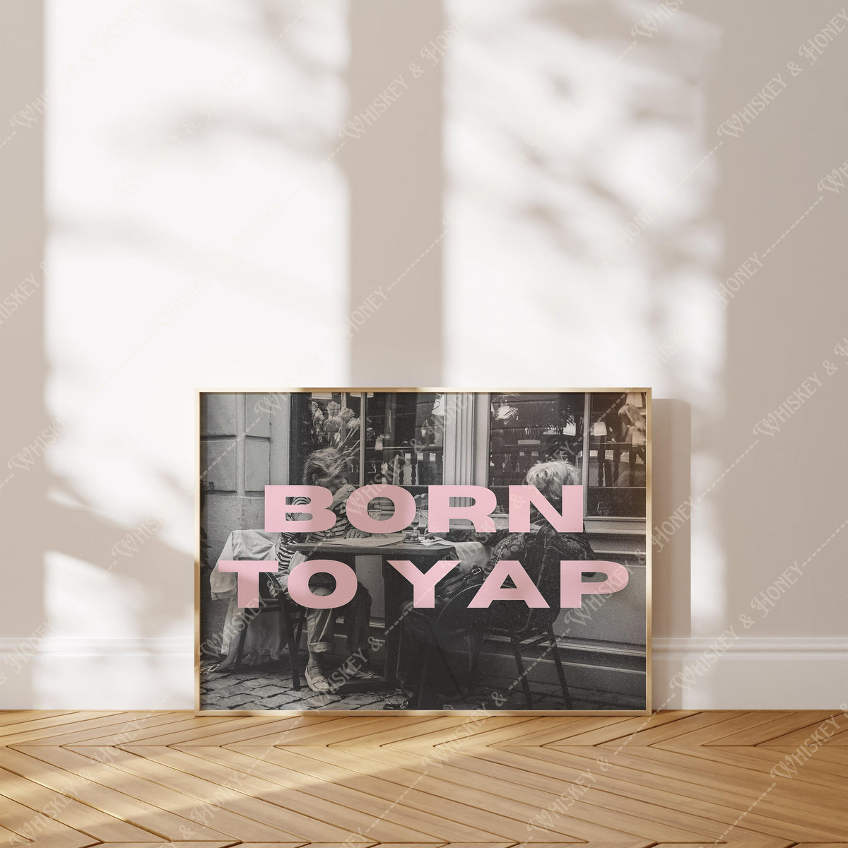 Born To Yap Art Print
