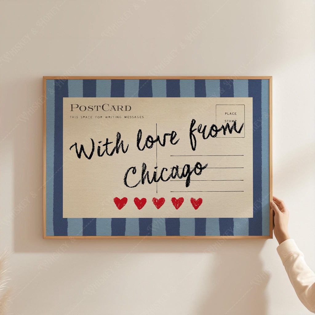 With Love From Chicago Print