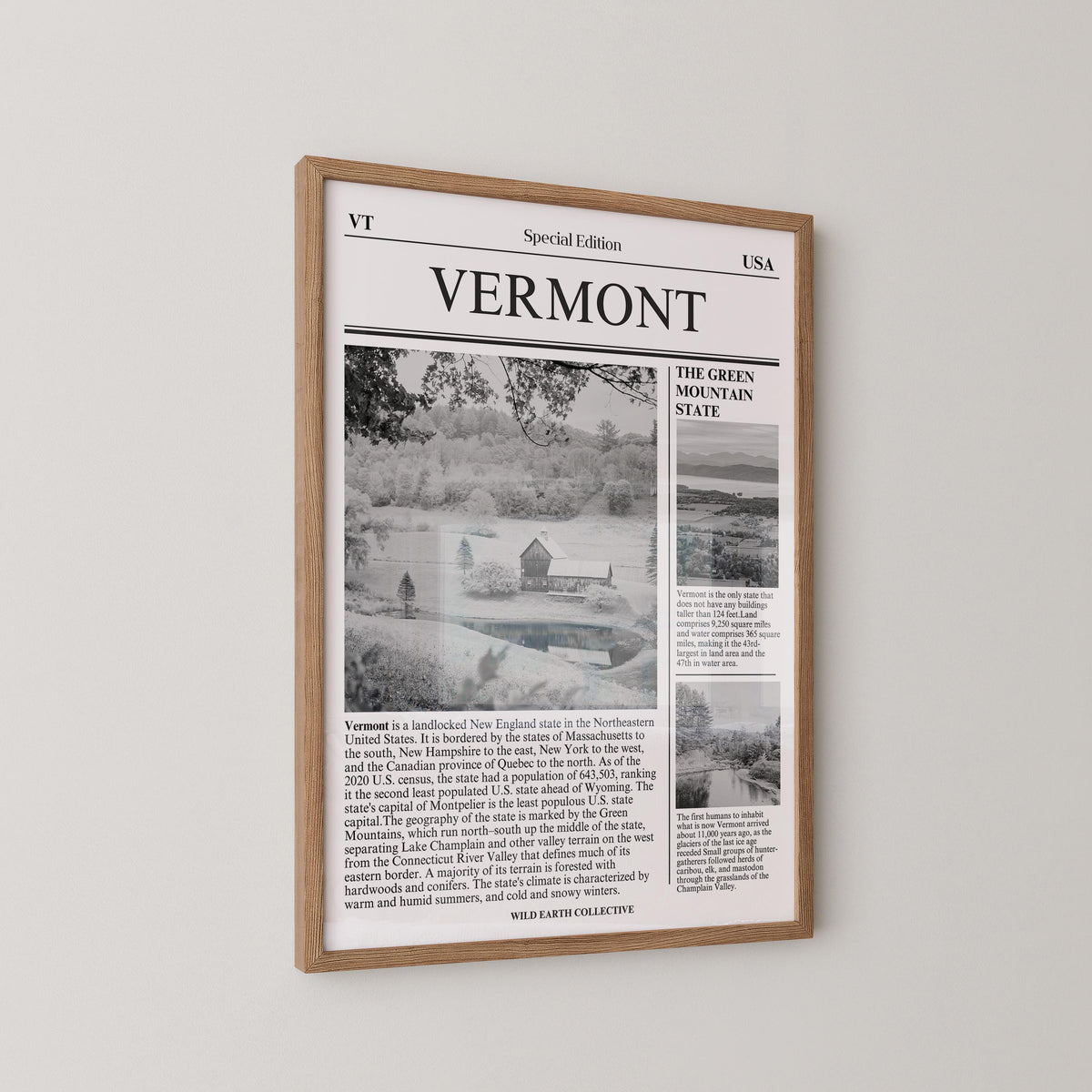 Vermont Newspaper Print