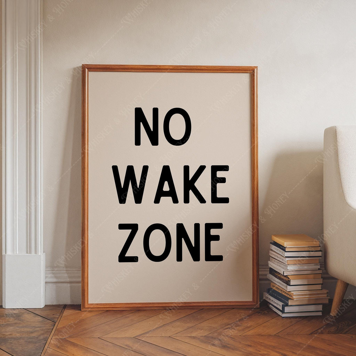 No Wake Zone Print