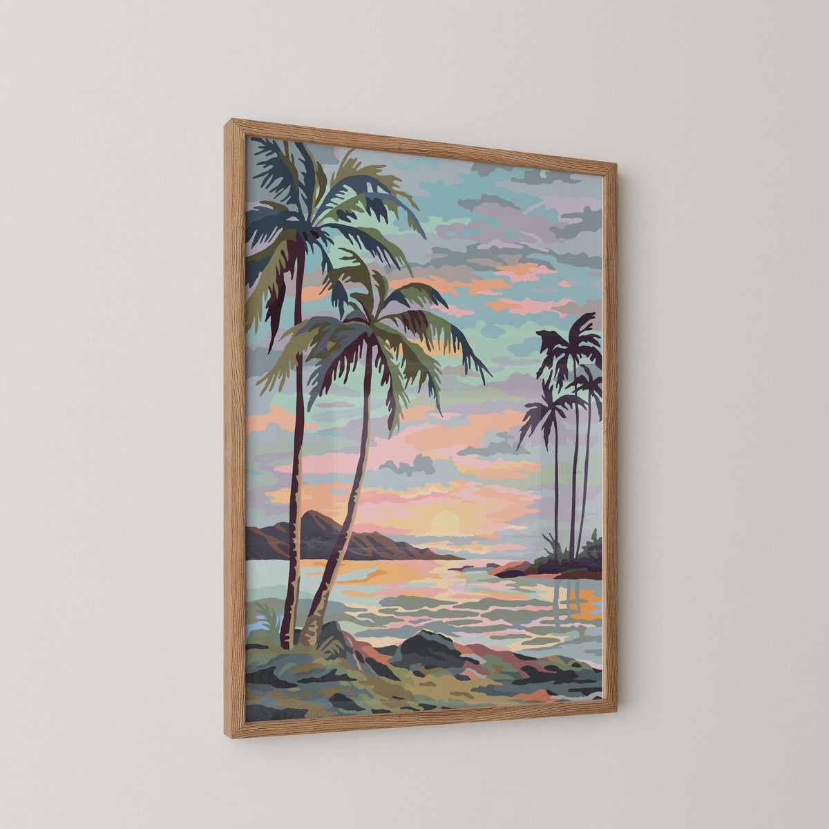 Vintage Hawaii Art Print
