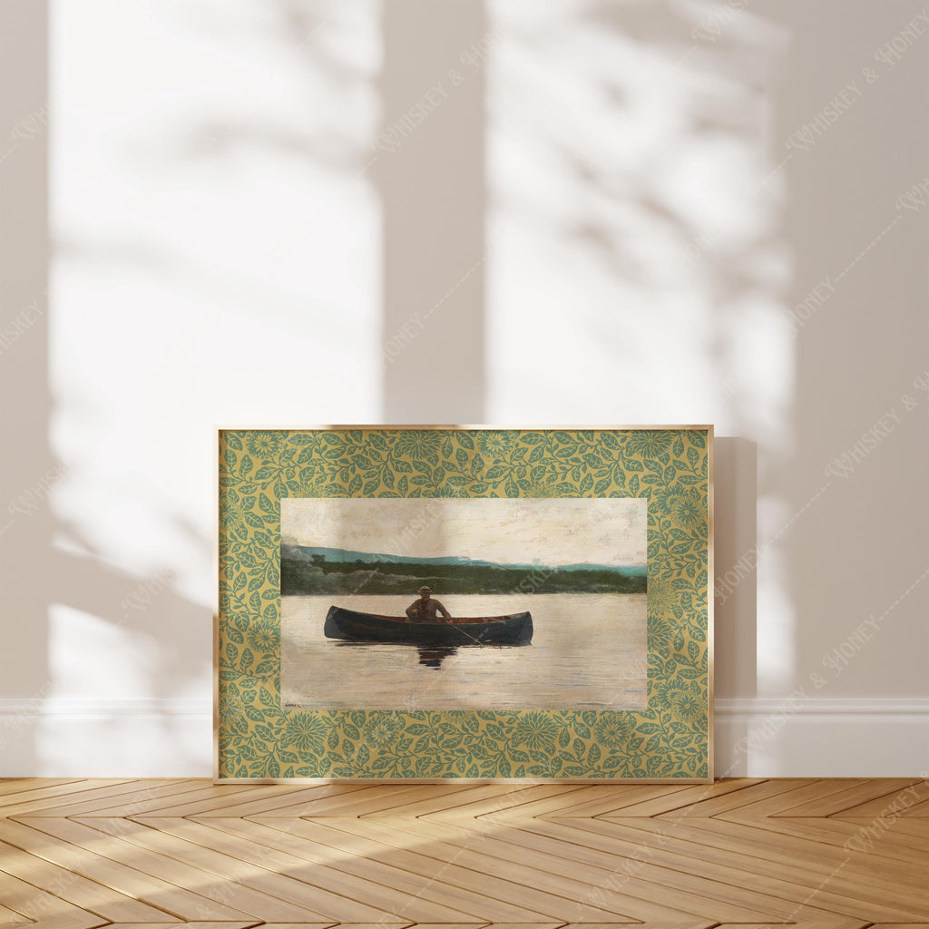 Vintage Fisherman Print