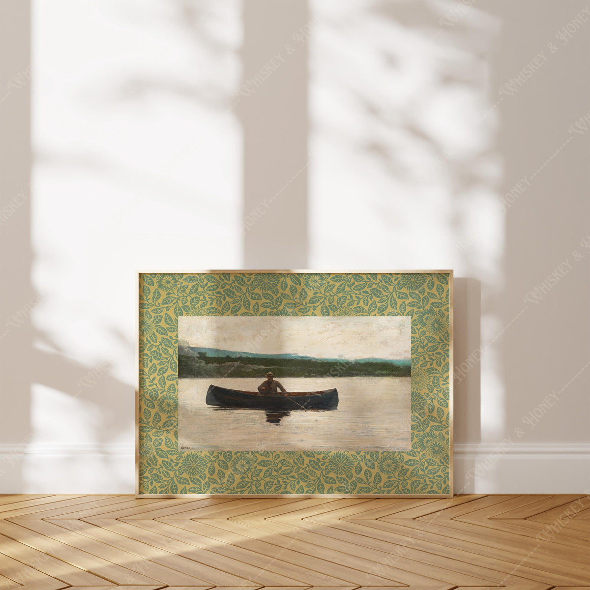 Vintage Fisherman Print