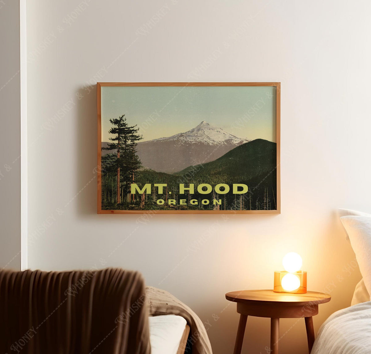Vintage Mount Hood Oregon Print