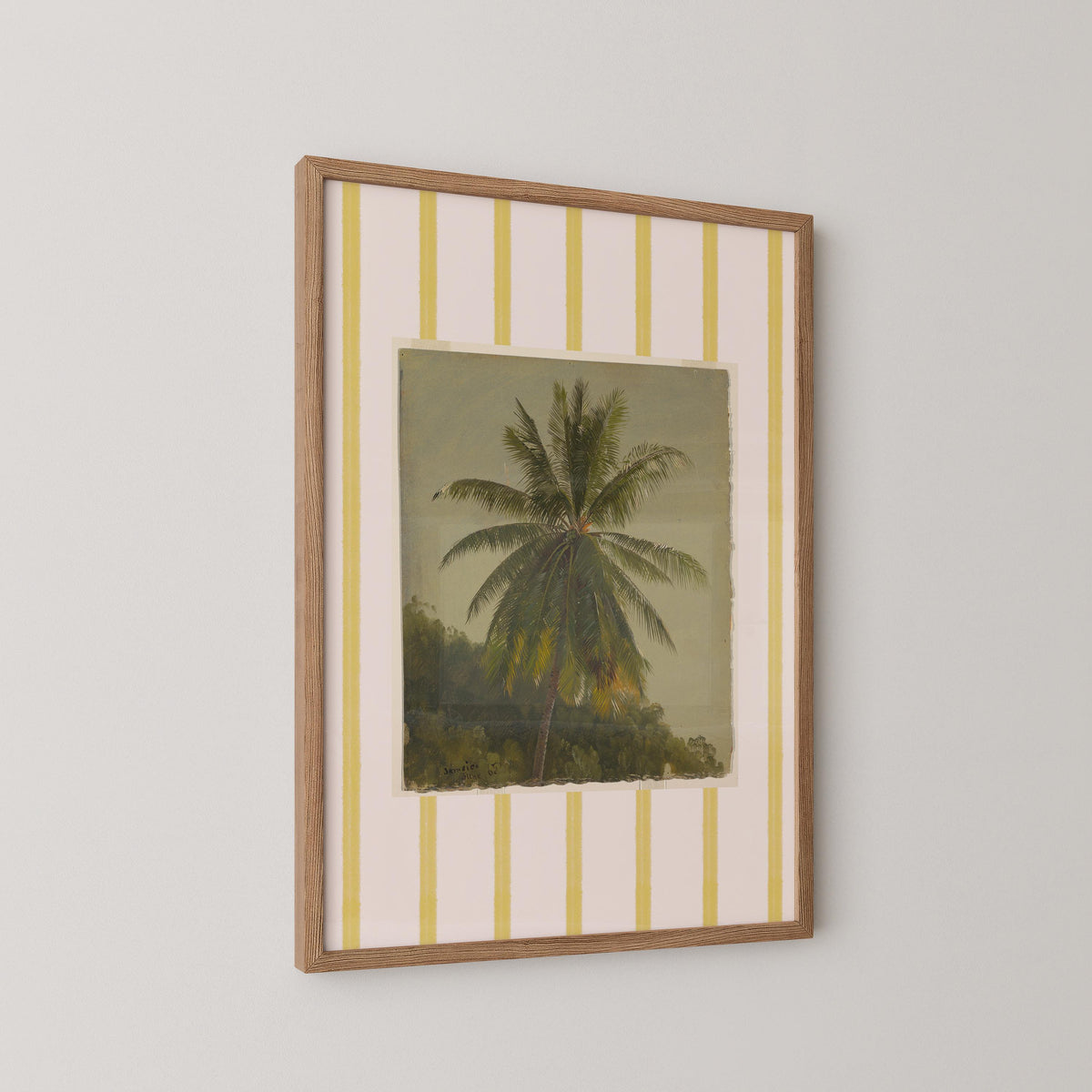 Vintage Palm Tree Print
