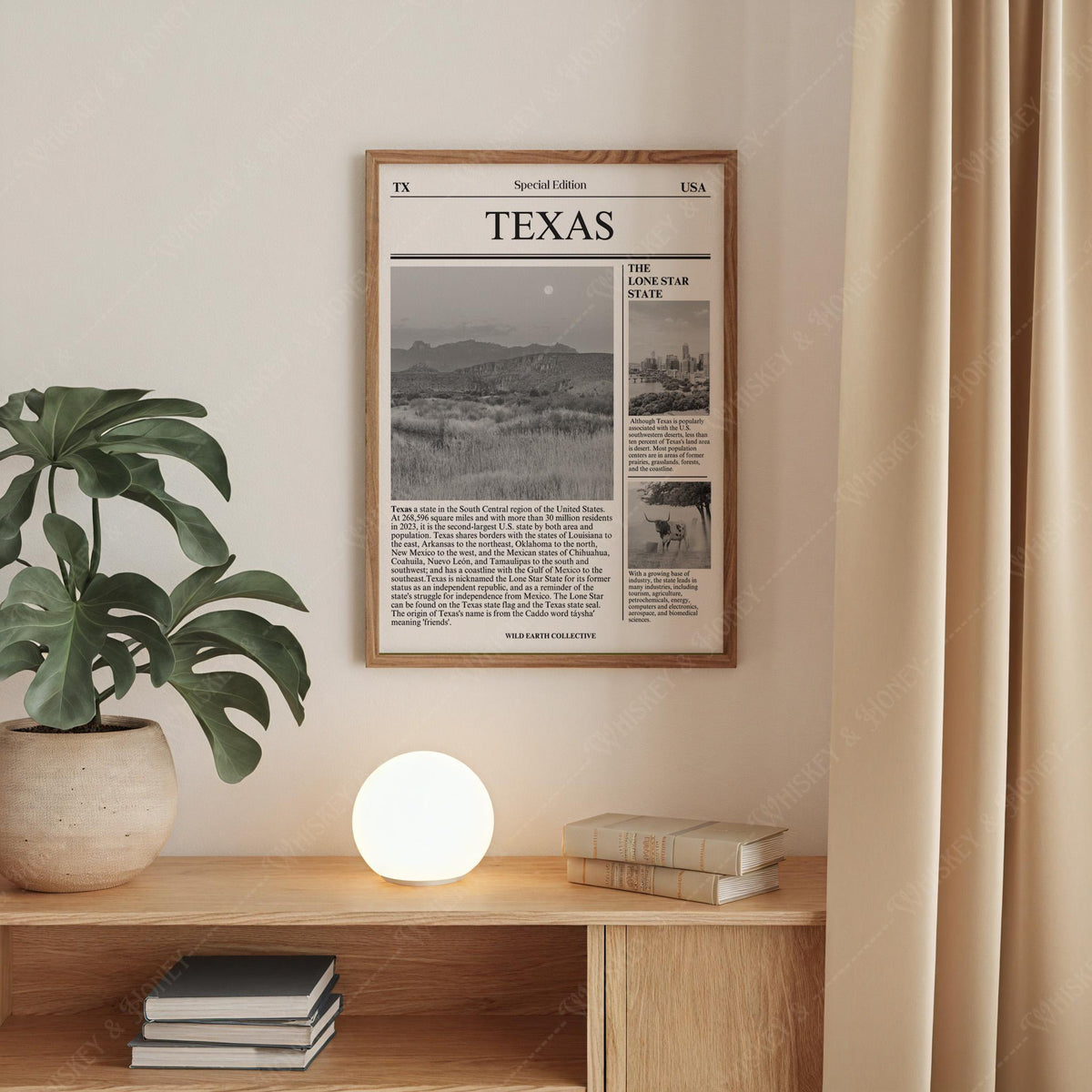 Texas Newspaper Print