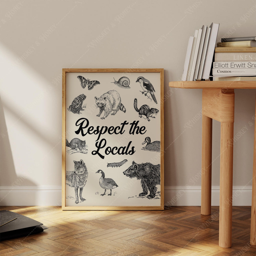 Respect the Locals Animal Print