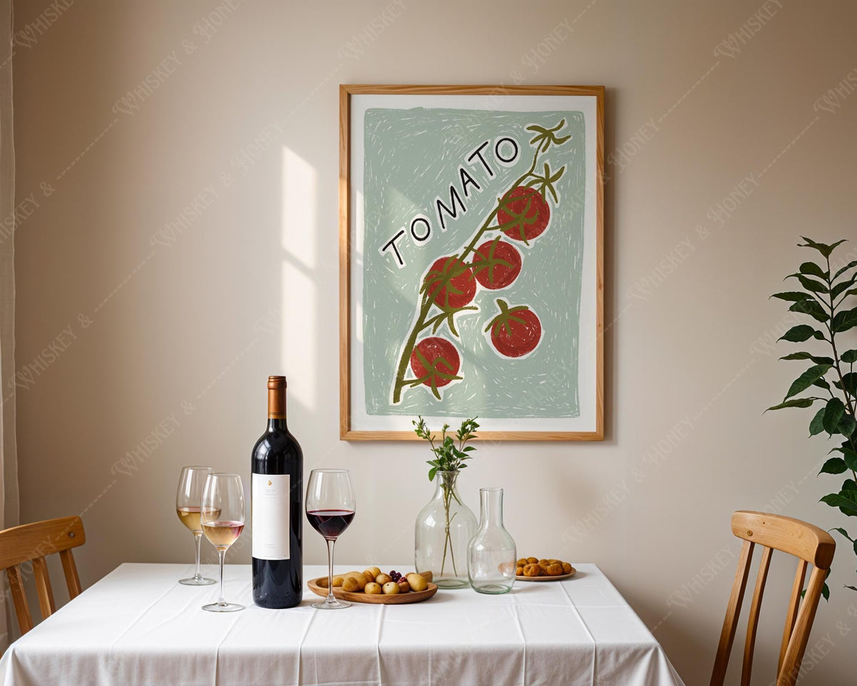 Tomato Kitchen Art Print