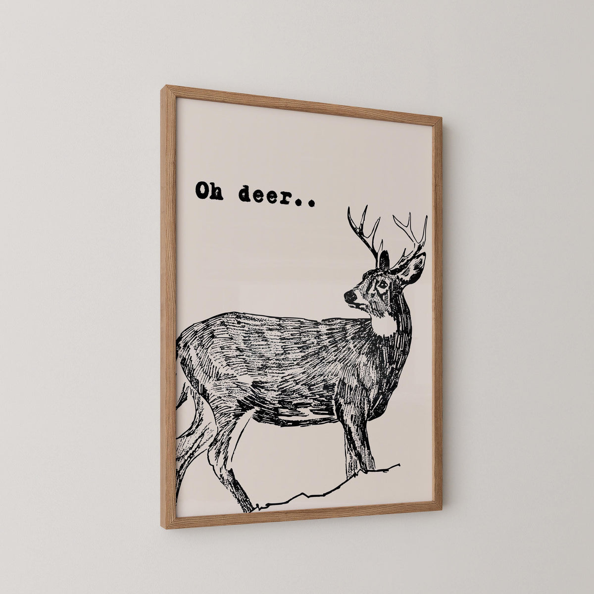 Oh Deer Print
