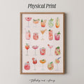 Fruity Cocktails Print