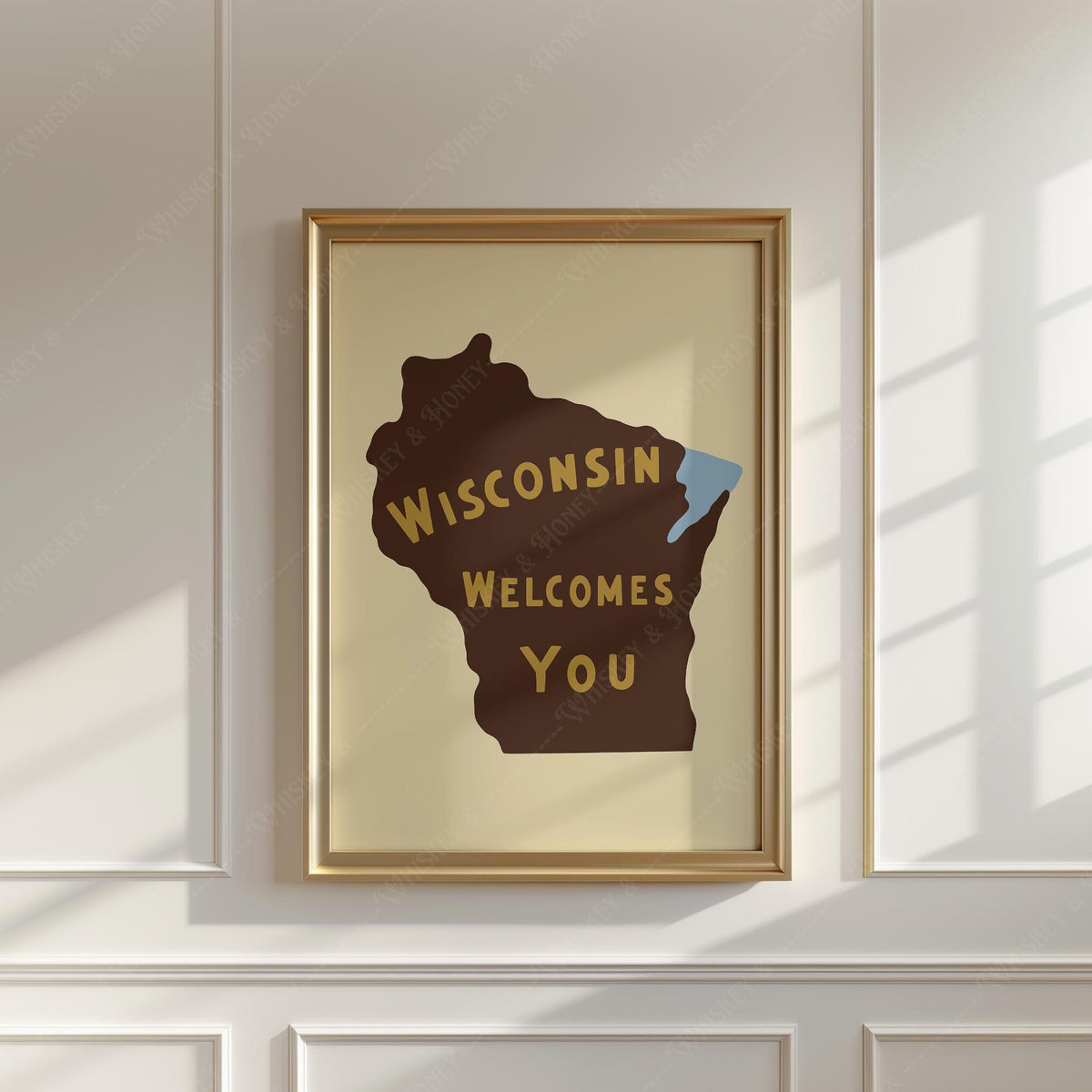 Wisconsin Welcomes You Print