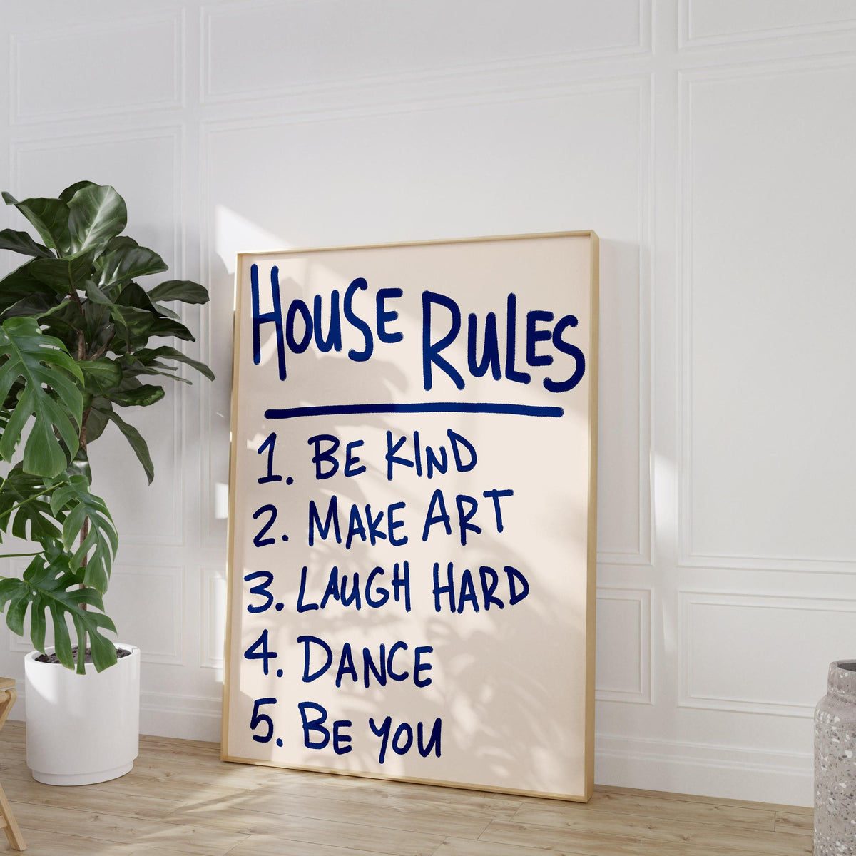 House Rules Print