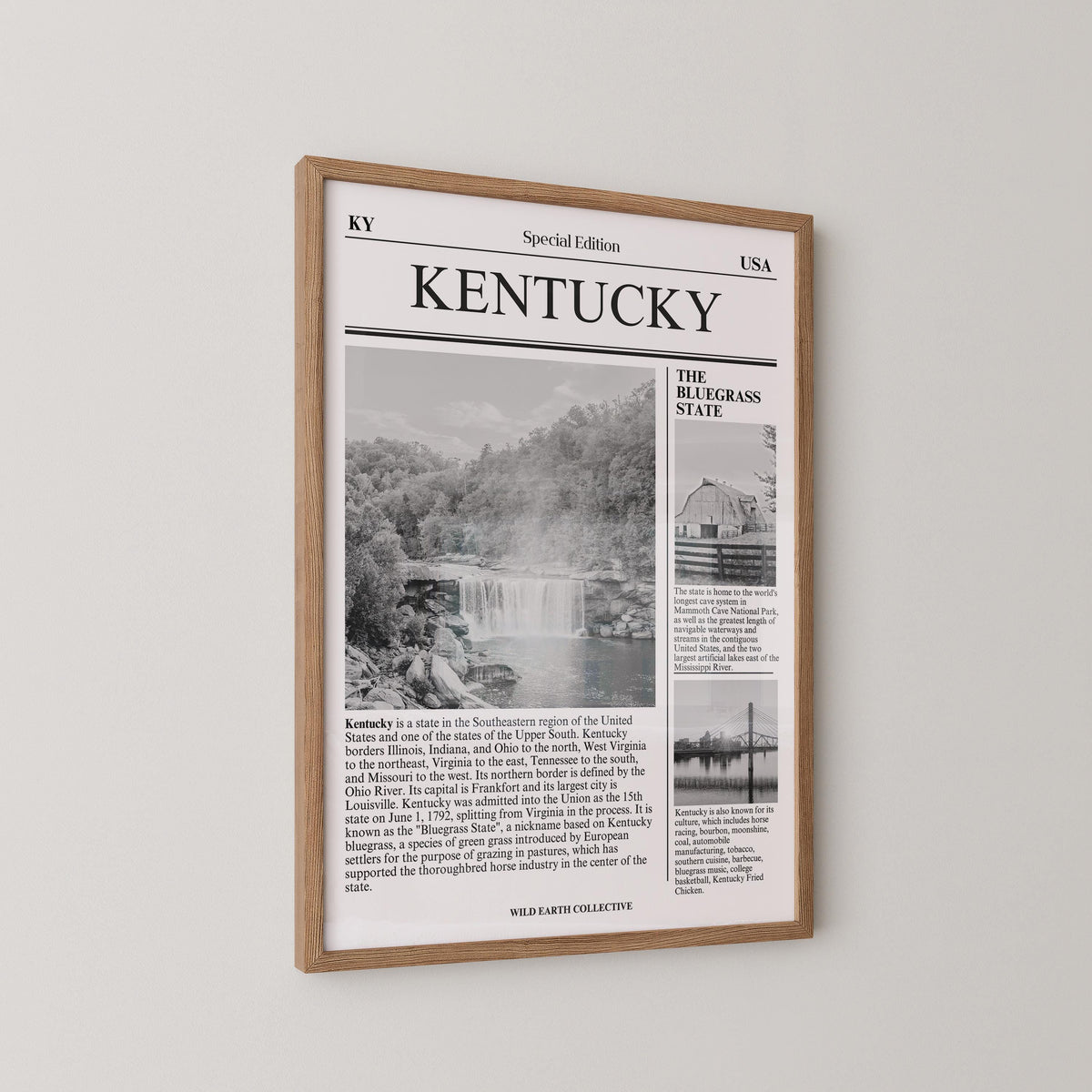 Kentucky Newspaper Print