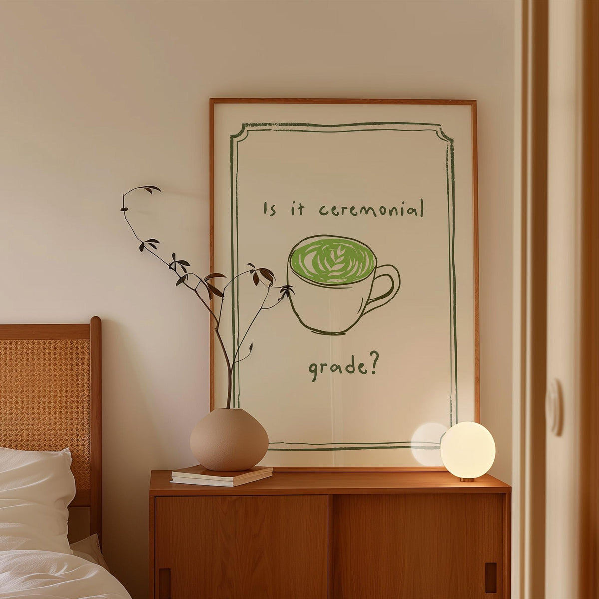Is it Ceremonial Grade? Matcha Print