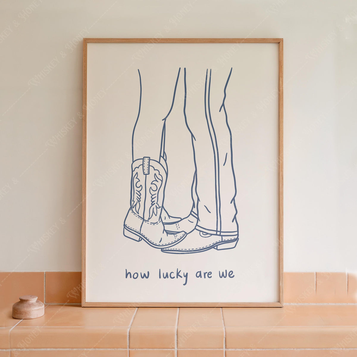 How Lucky Are We Print