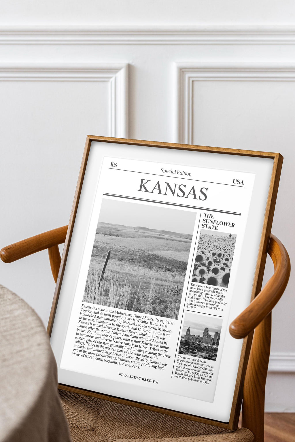 Kansas Newspaper Print