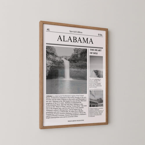 Alabama Newspaper Print