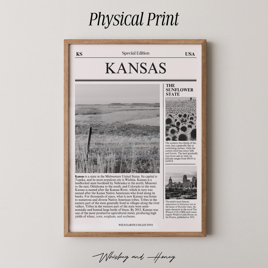 Kansas Newspaper Print