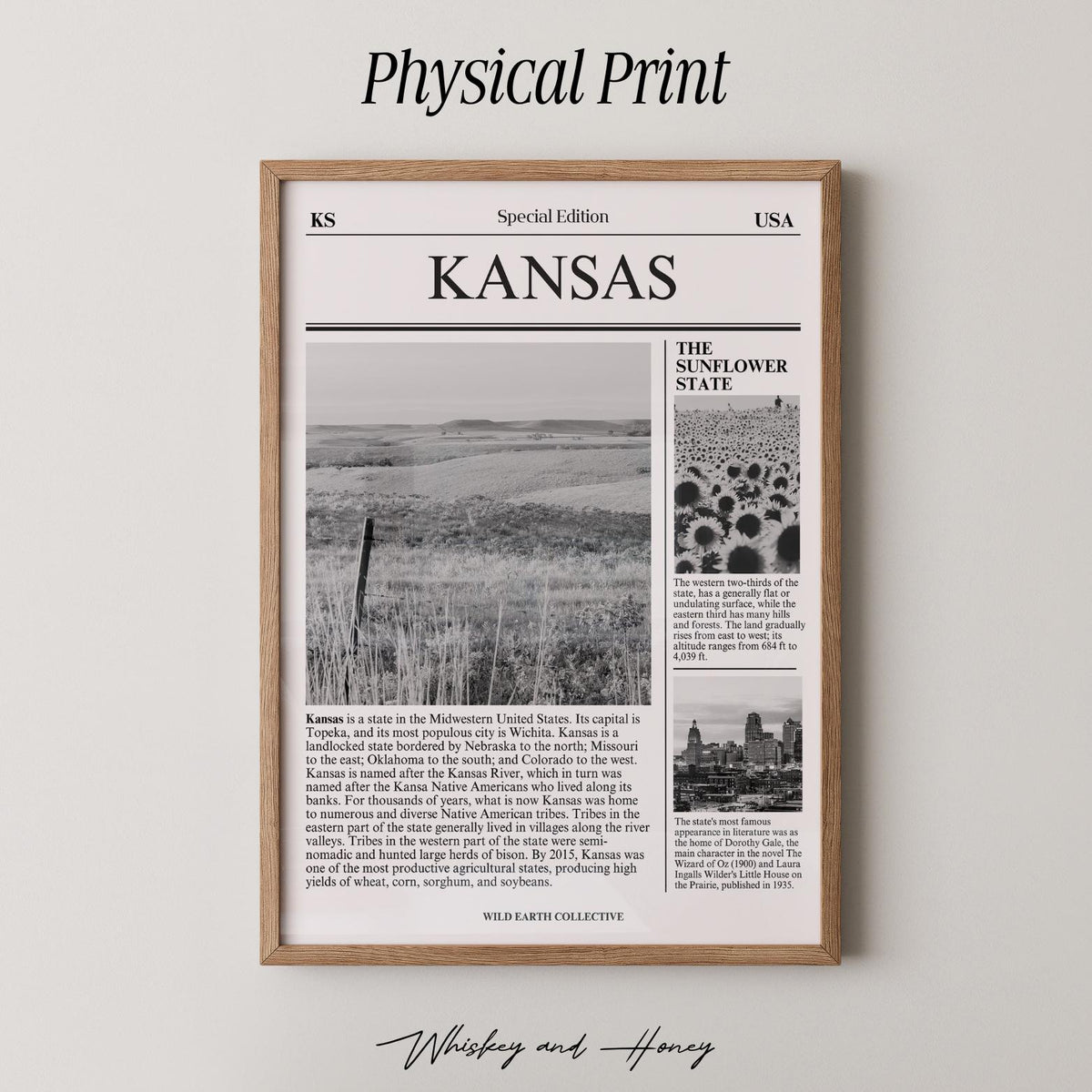 Kansas Newspaper Print