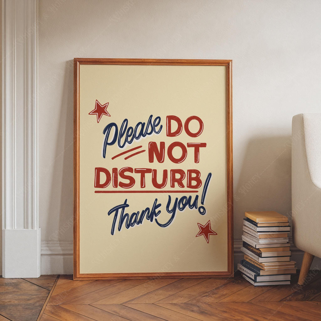 Please Do Not Disturb Print