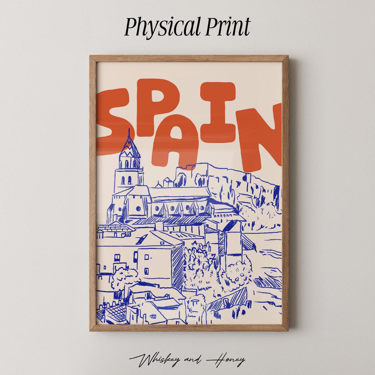 Spain Travel Print