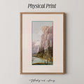 Vintage Half Dome Yosemite Print