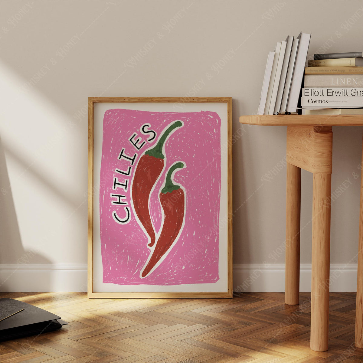 Chilies Illustration Print
