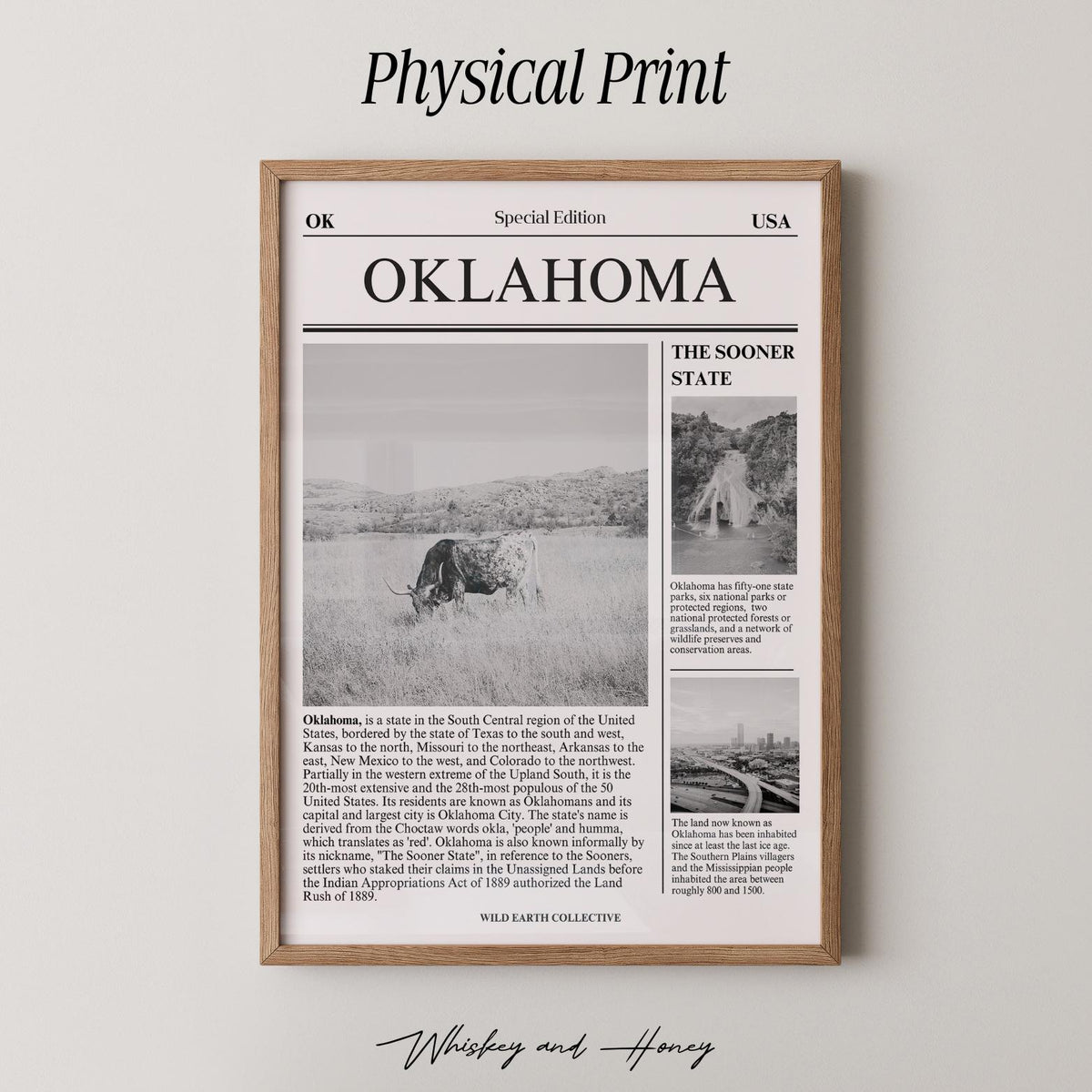 Oklahoma Newspaper Print