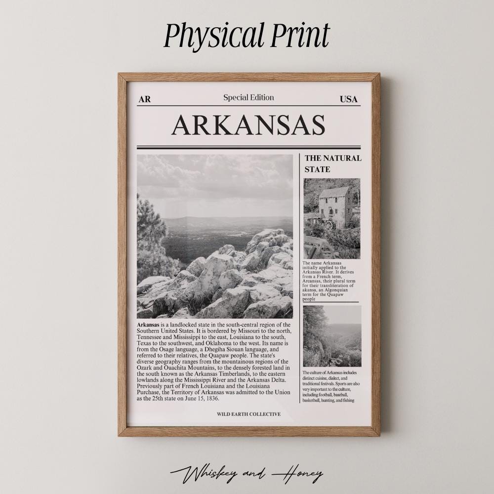 Arkansas Newspaper Print