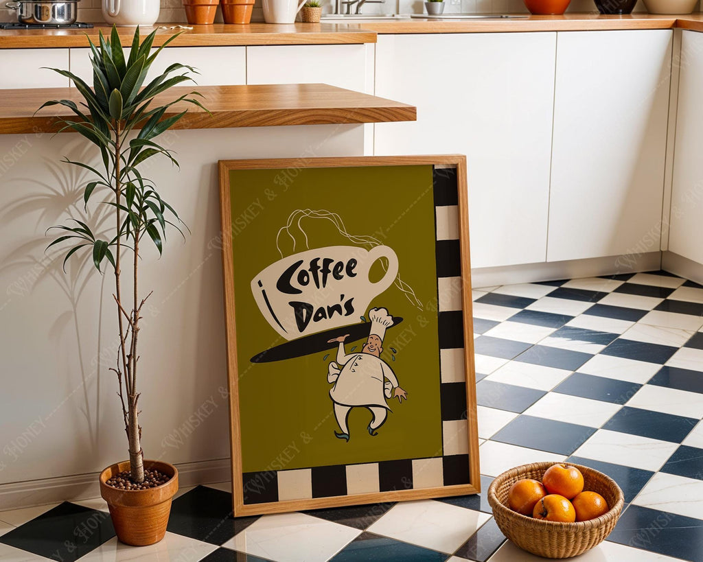 Coffee Dan's Print