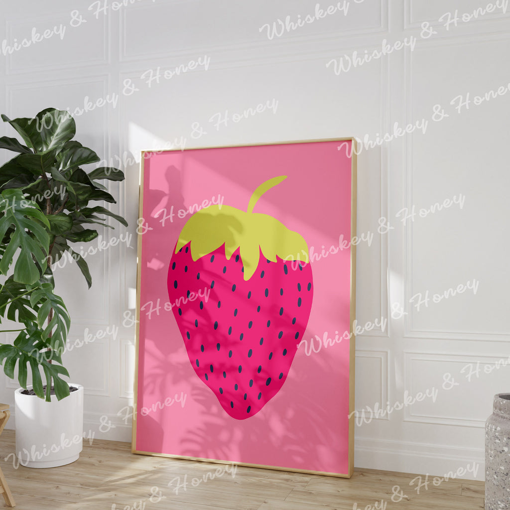 Strawberry Print