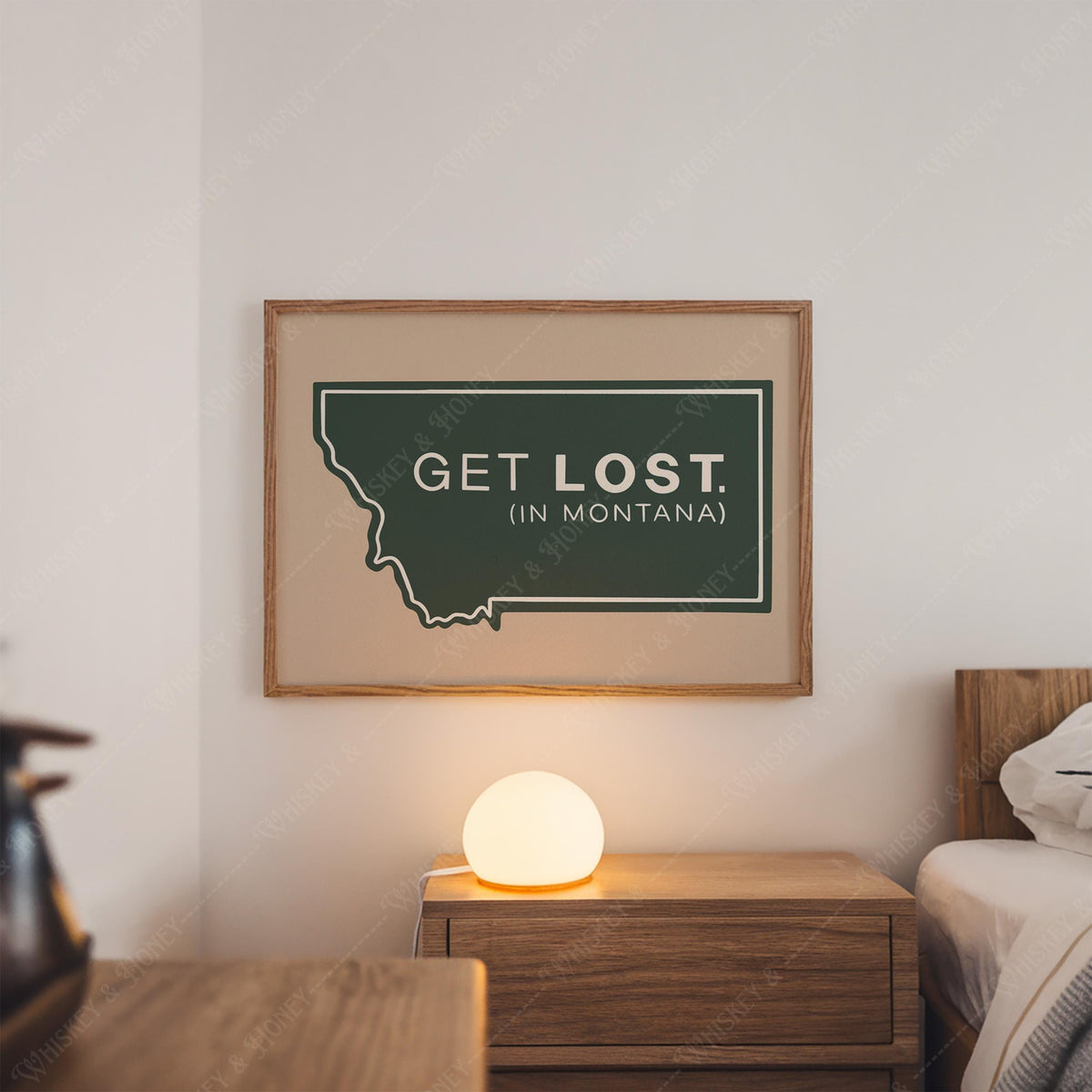 Get Lost In Montana Print
