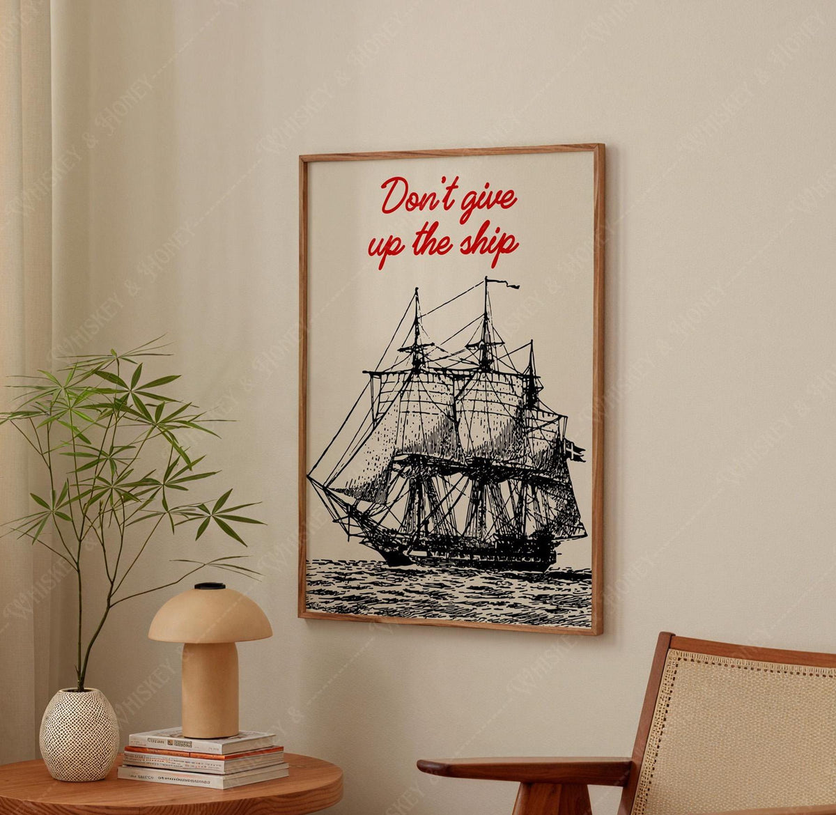 Don't Give Up the Ship Print