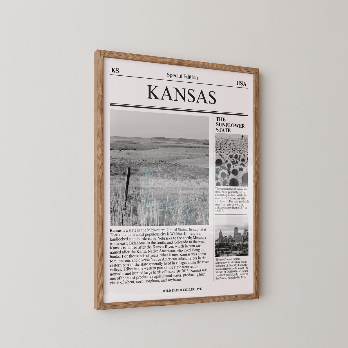 Kansas Newspaper Print