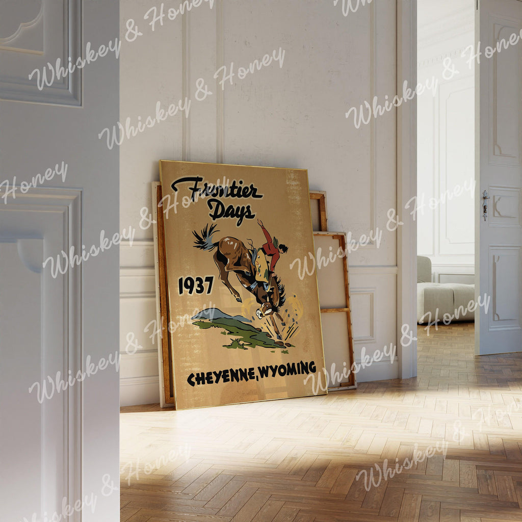 Vintage Frontier Days Print
