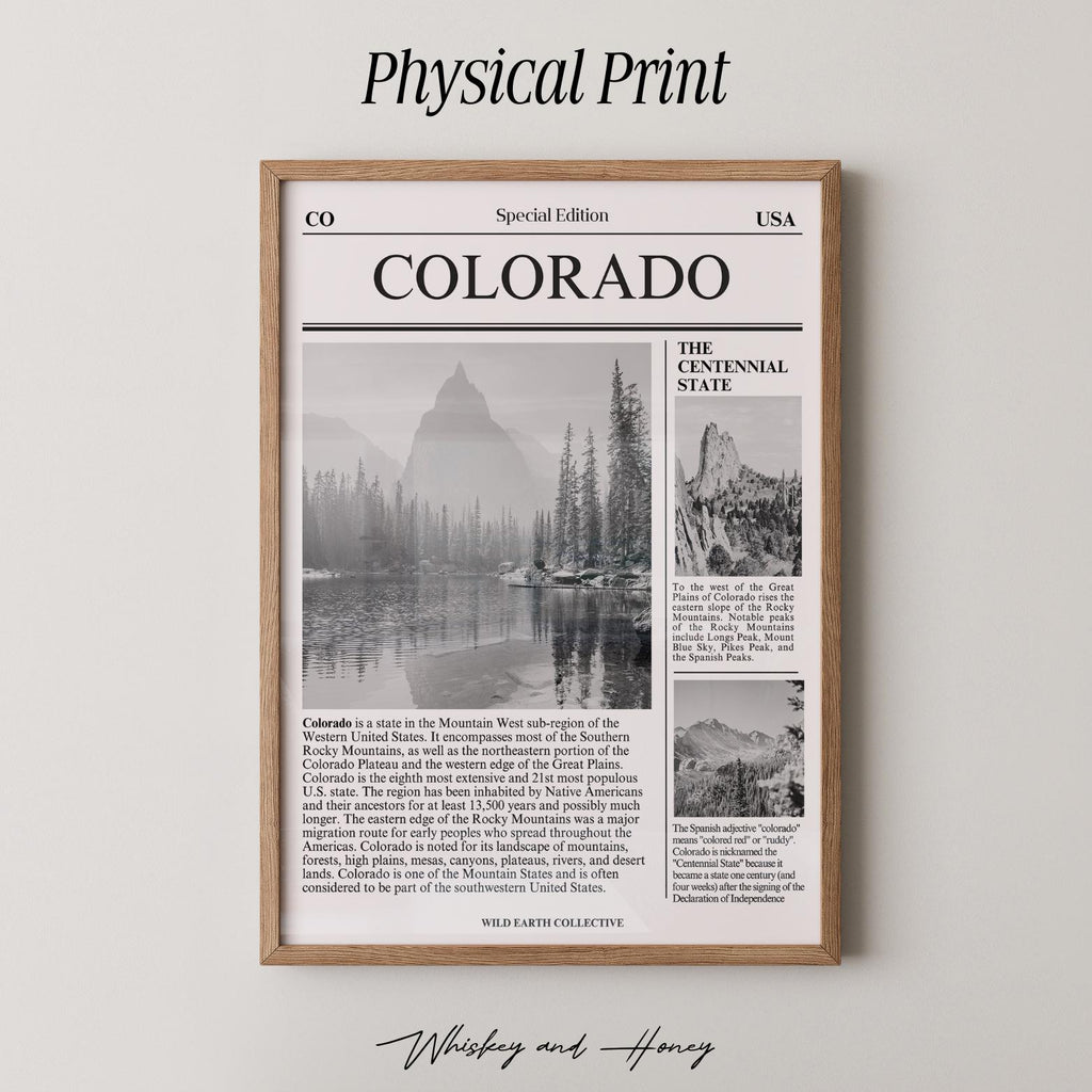 Colorado Newspaper Print