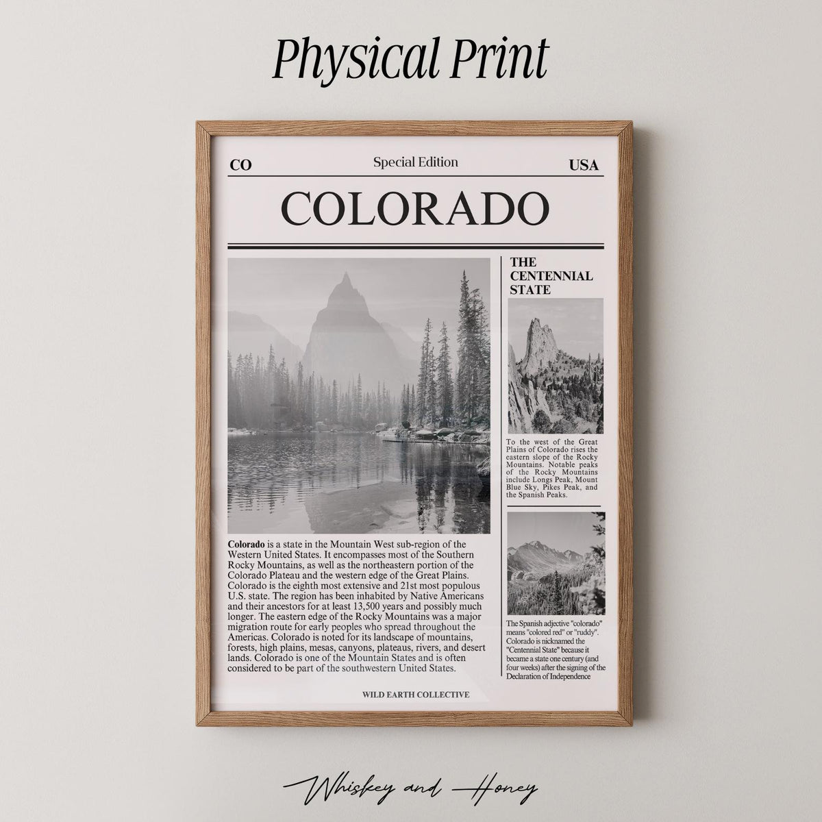 Colorado Newspaper Print