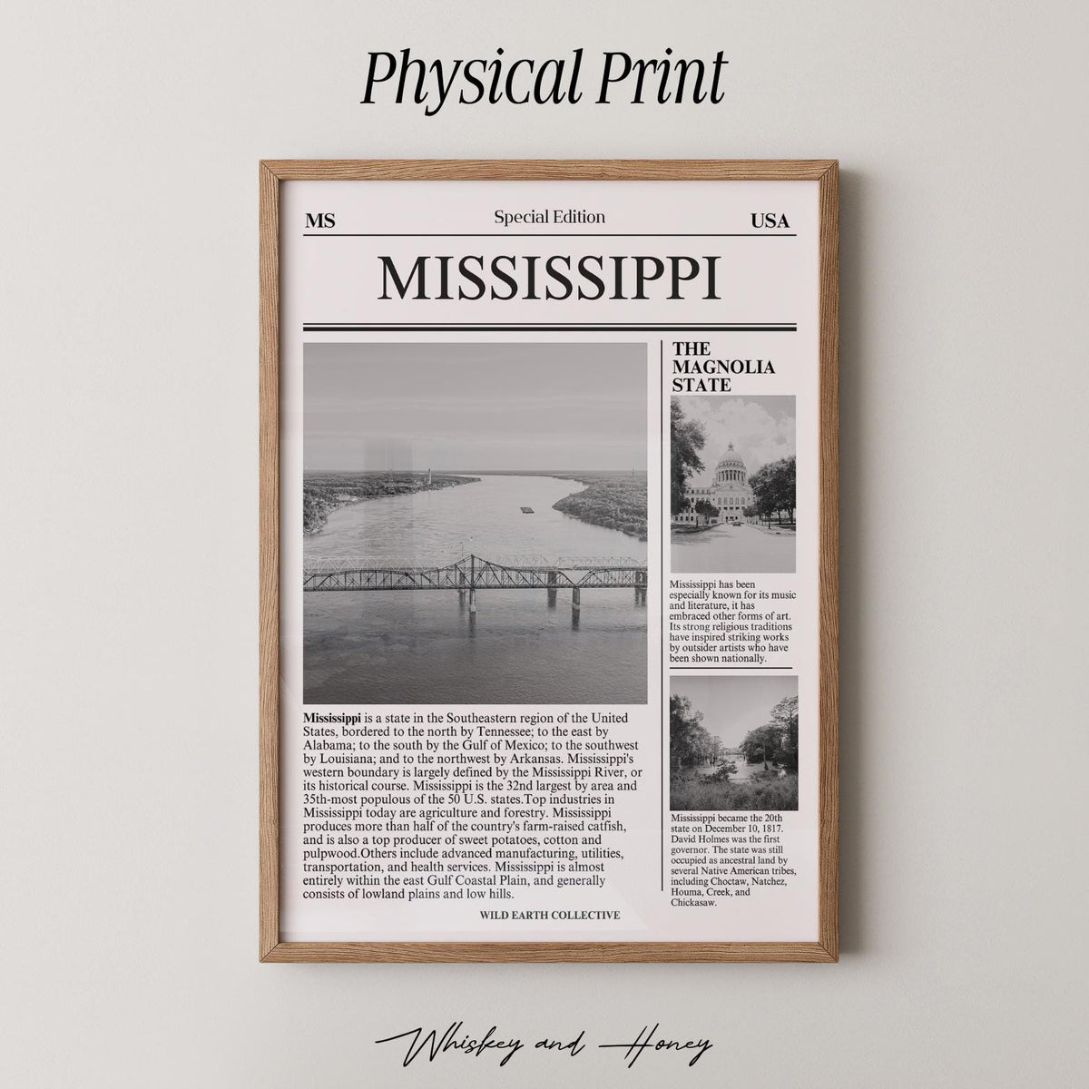 Mississippi Newspaper Print