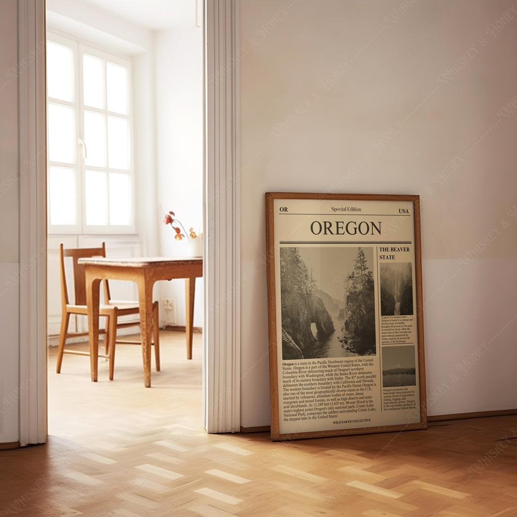 Oregon Newspaper Print