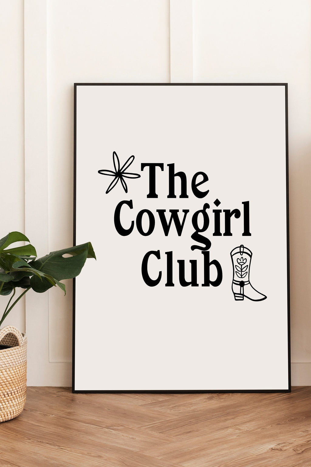 The Cowgirl Club Print