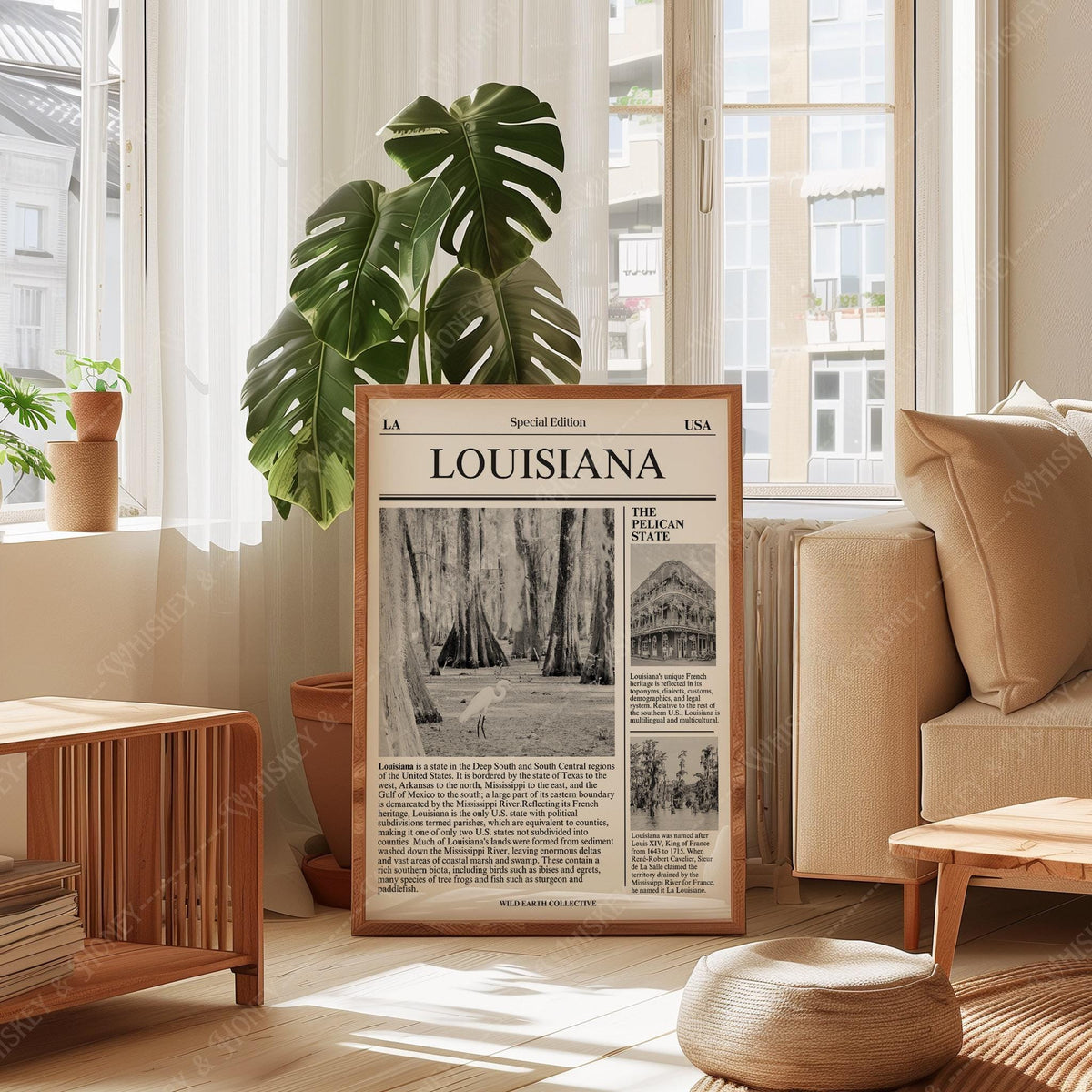 Louisiana Newspaper Print