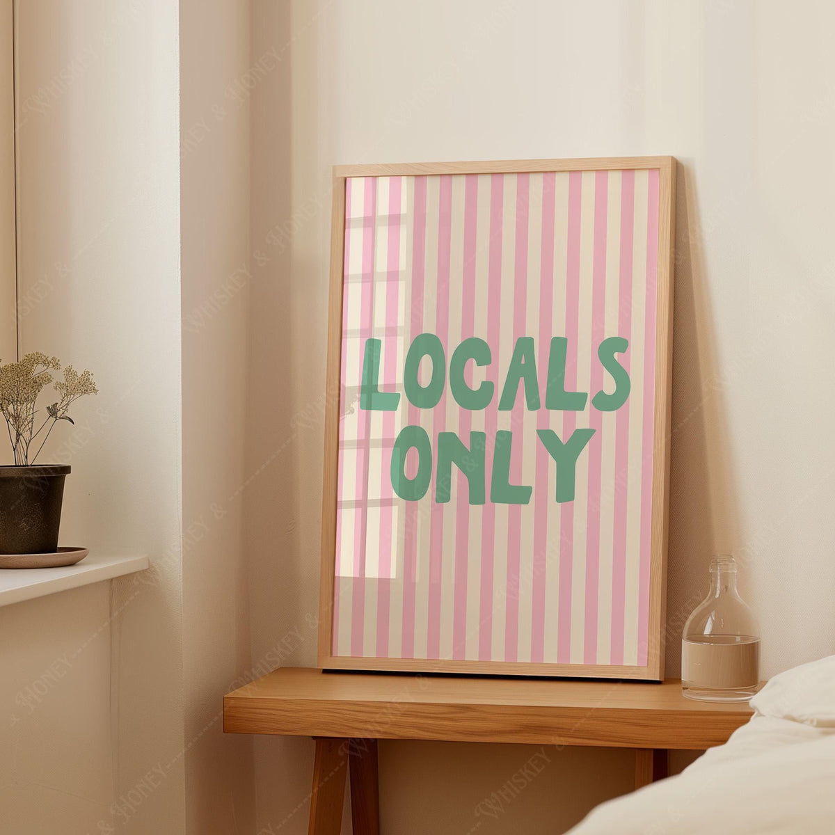 Locals Only Art Print