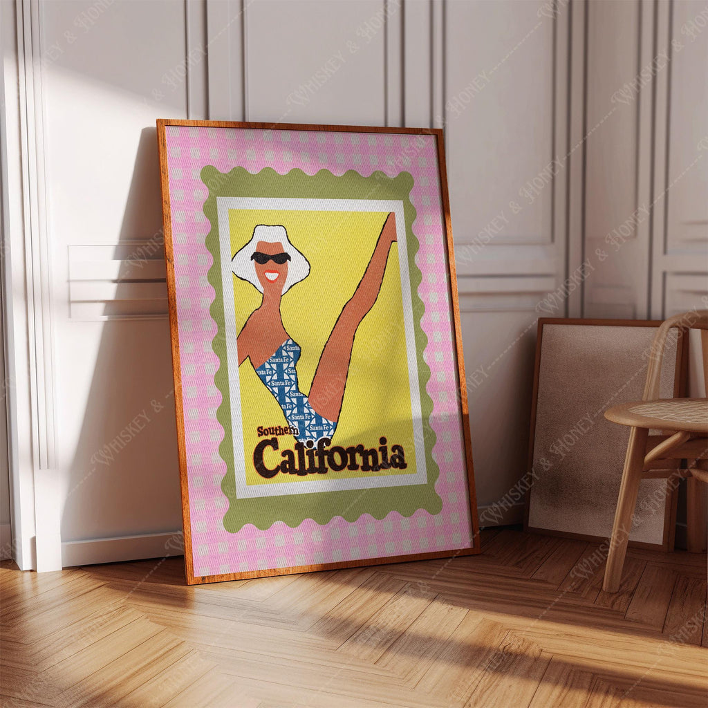 Southern California Travel Print