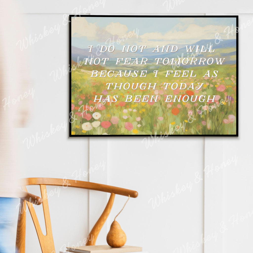 Country Music Lyrics Print