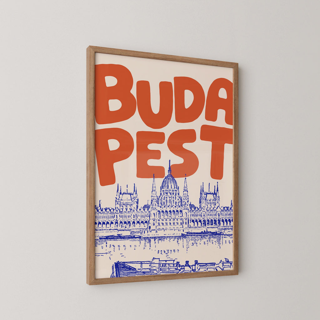 Budapest Travel Print