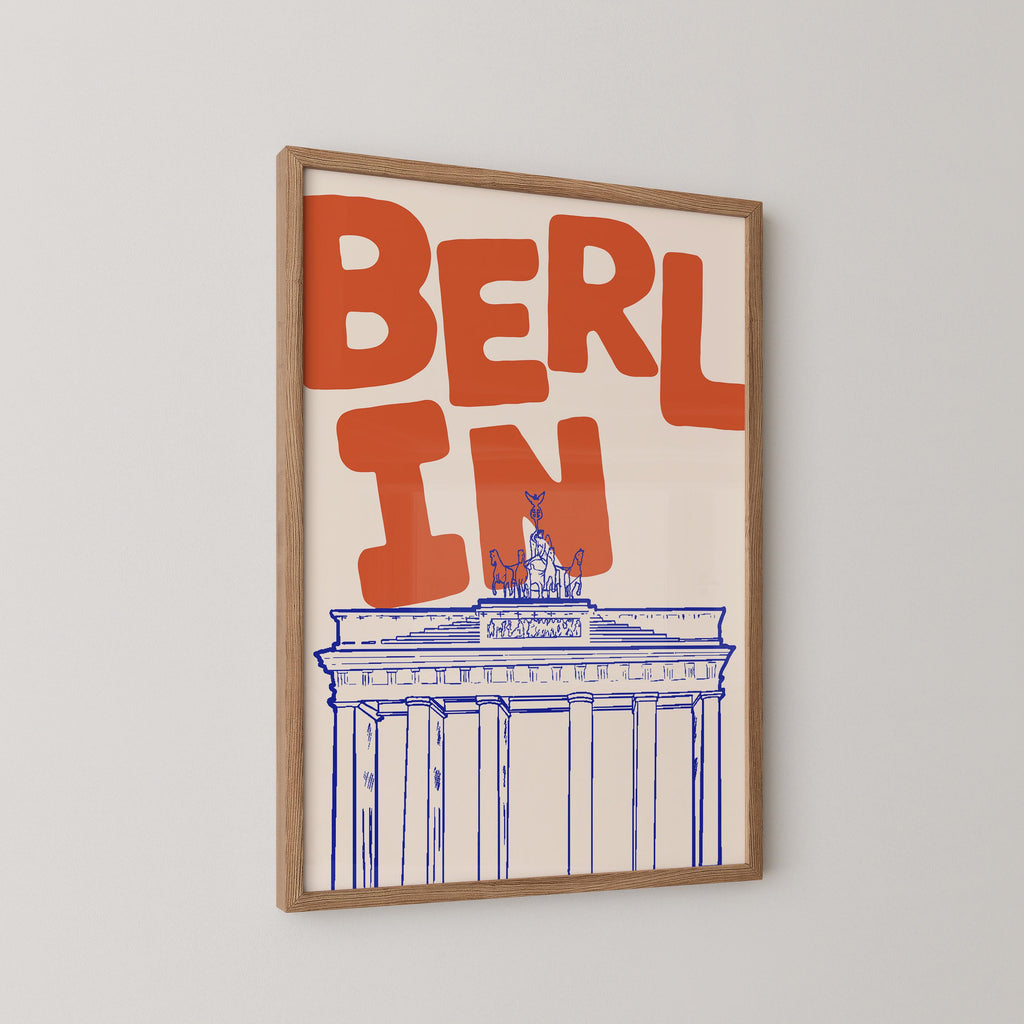 Berlin Travel Print