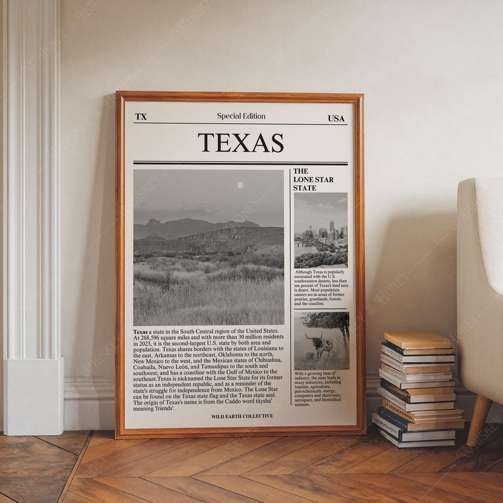 Texas Newspaper Print