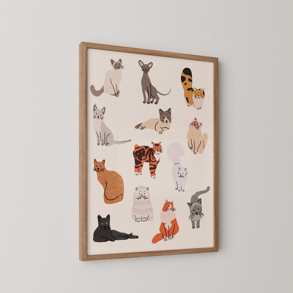 Cats Print